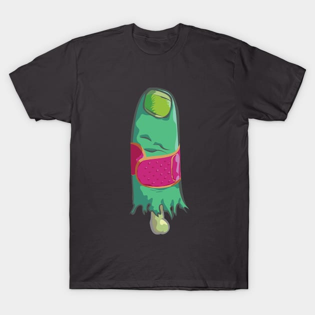 Zombie Pinky T-Shirt by Sticky Fingers